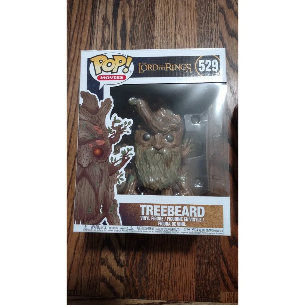Funko Pop Lord of the Rings Treebeard 529 6in & Gandalf the White 845 Hot Topic